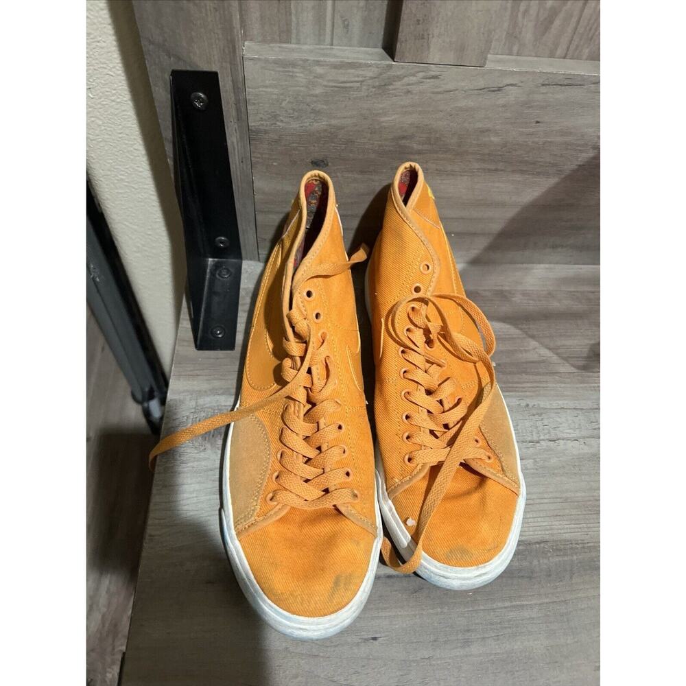 Size 8 - Nike Blazer Court Premium SB Mid Light Curry - Picture 4 of 7